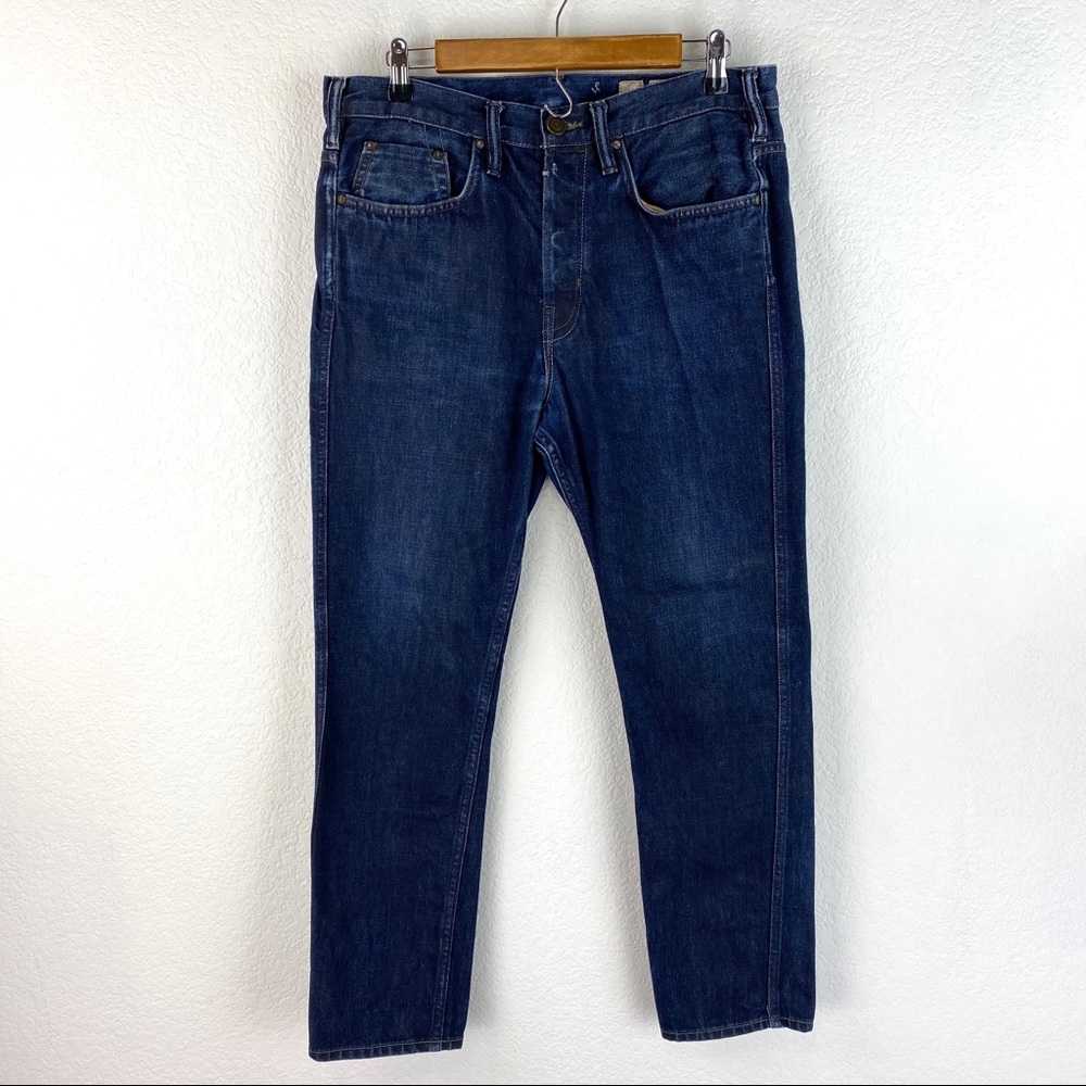 All Saints Mens Jeans Size 32 Button Fly - Picture 2 of 7